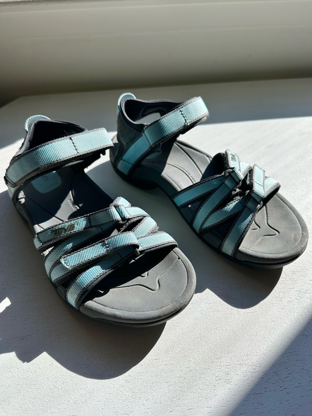 Teva tirra sky blue strappy outdoor sandal women’s US 5.5 EU 36.5